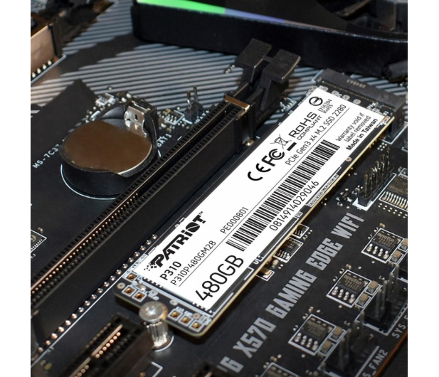 Patriot 480GB M.2 PCIe NVMe P310 - 1067726 - zdjęcie 7